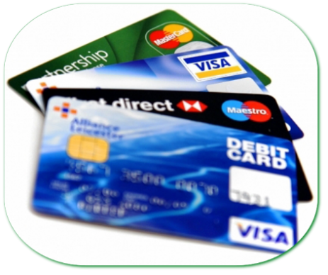 Plastikowe karty debetowe/kredytowe
